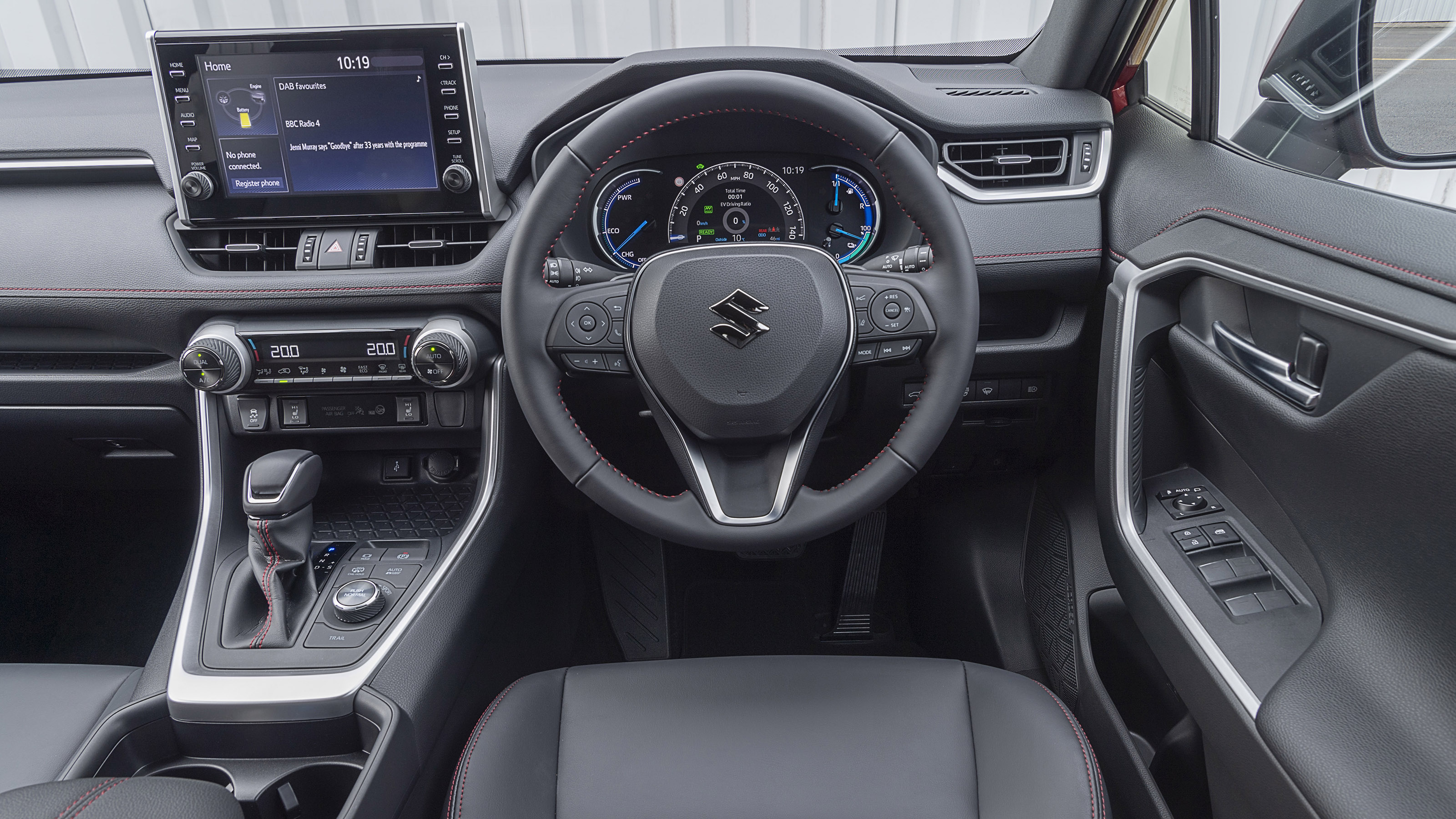 Suzuki Across - dashboard