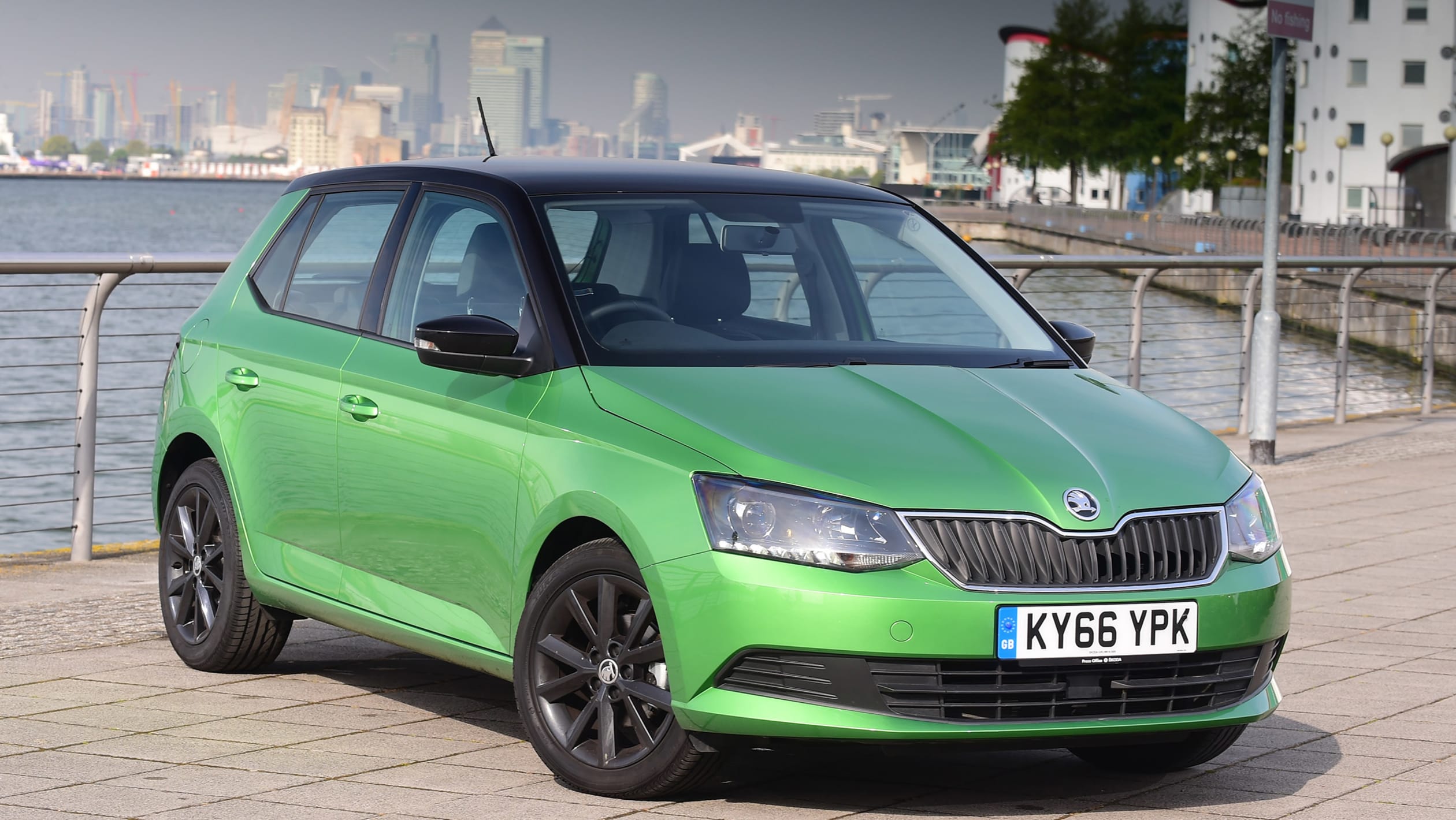 Used Skoda Fabia - front