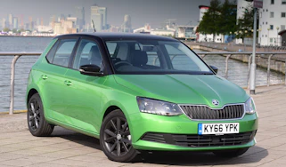 Used Skoda Fabia - front