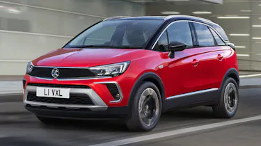 red Vauxhall Crossland