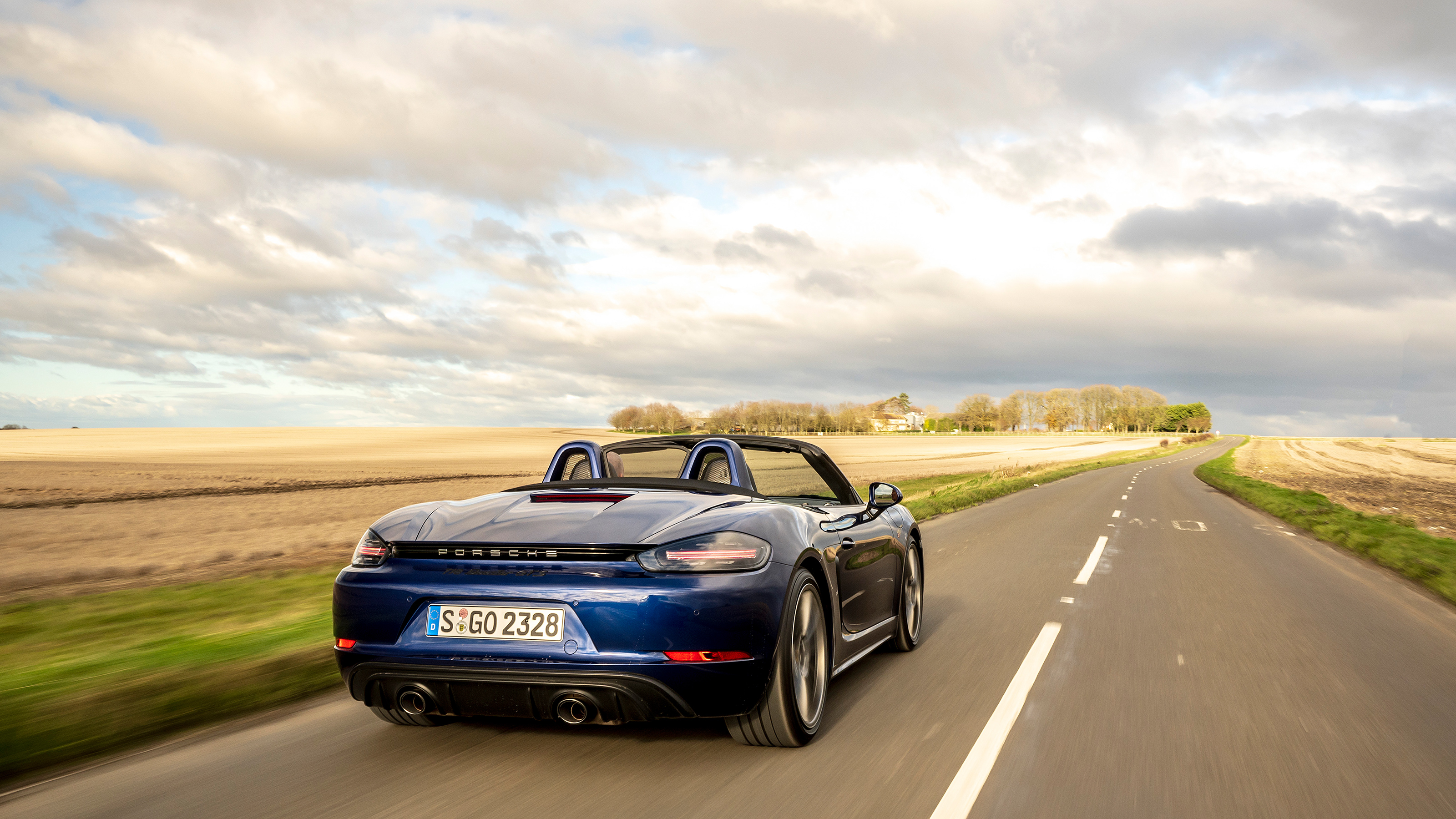 Porsche Boxster GTS 4.0 PDK rear tracking