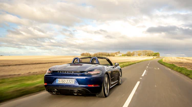 Porsche Boxster GTS 4.0 PDK rear tracking