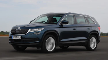 Skoda Kodiaq - front tracking