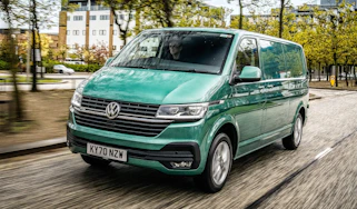 Volkswagen abt e-transporter - front tracking