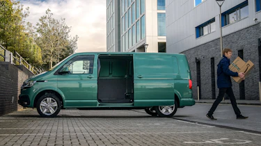 VW Transporter loading