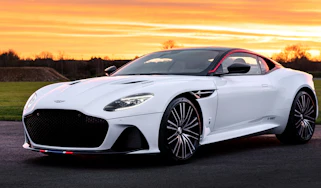 Aston Martin DBS Superleggera Concord - front 3/4 static with Concord