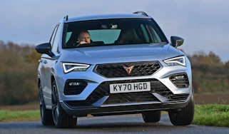 Cupra Ateca - front tracking