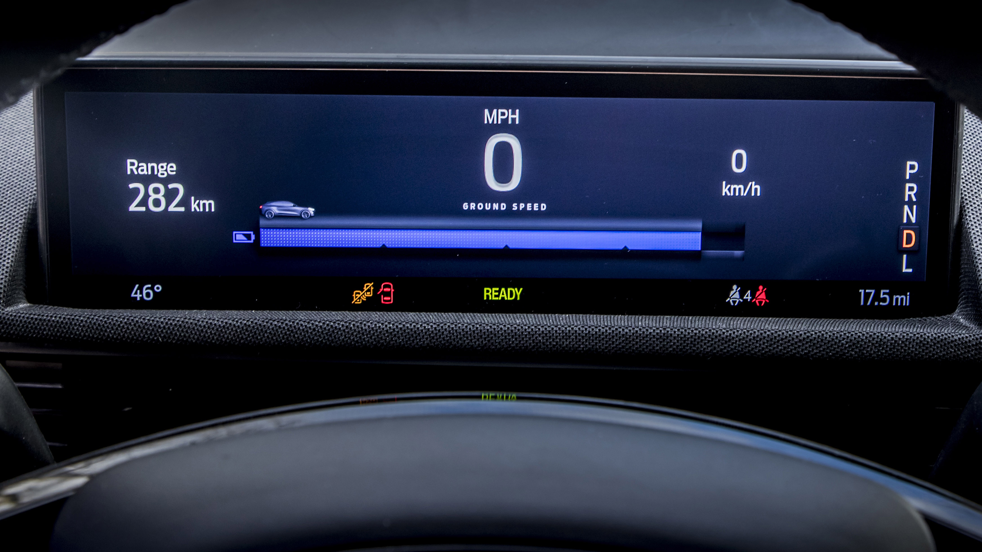Ford Mustang Mach-E display
