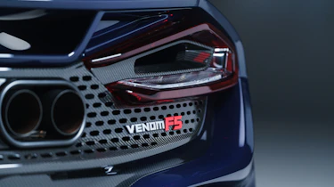 Hennessey Venom F5 interior details
