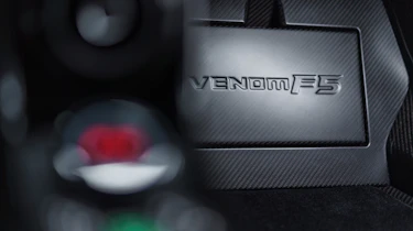 Hennessey Venom F5 interior details