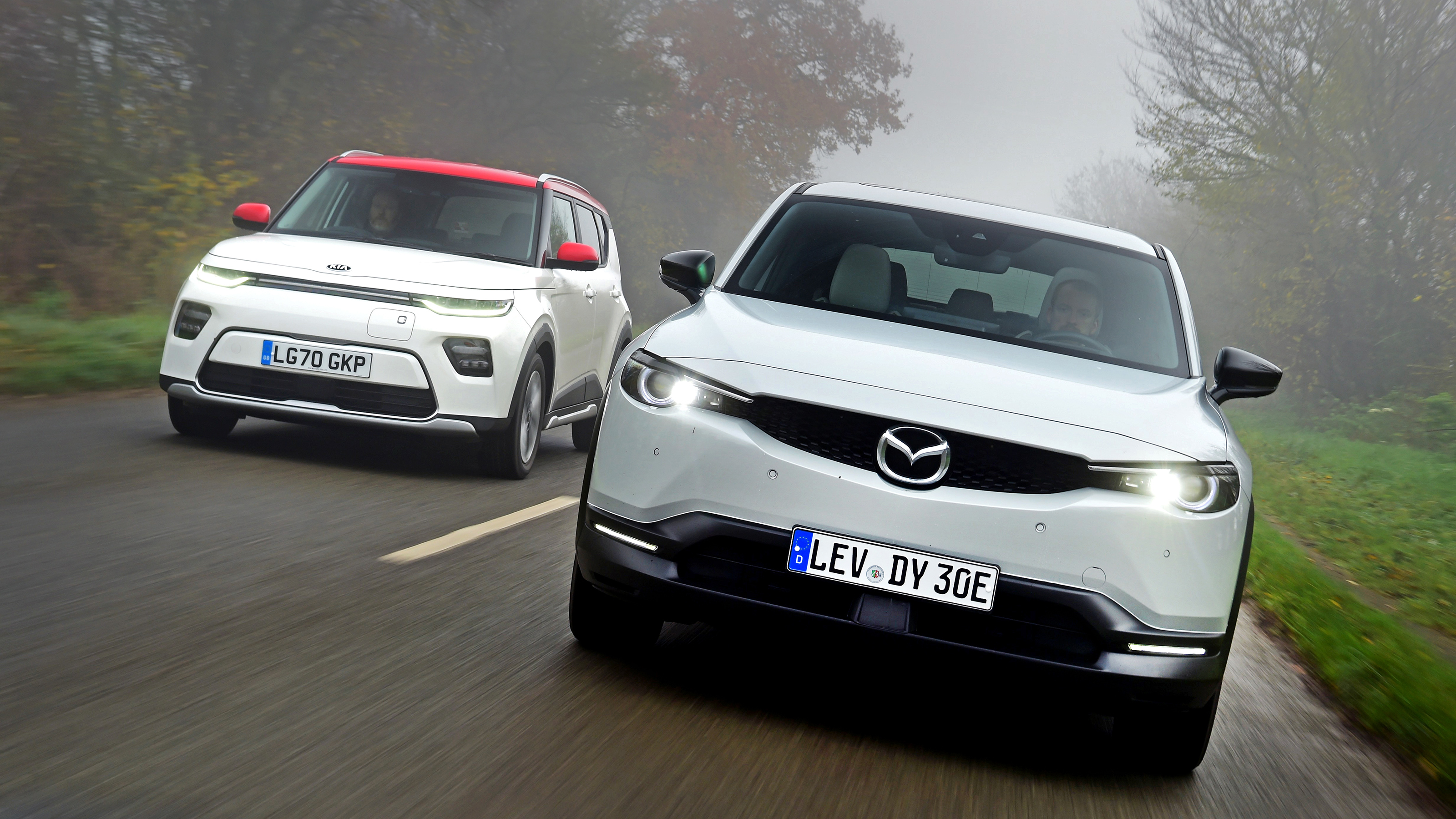 Mazda MX-30 vs Kia Soul EV