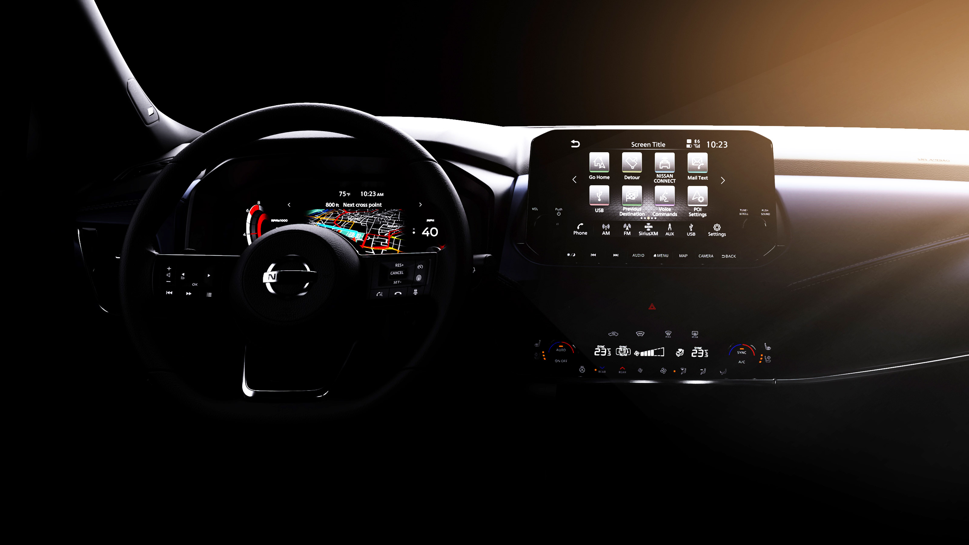 New Nissan Qashqai - interior 