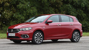 red fiat tipo