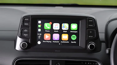 Used Hyundai Konda - infotainment screen