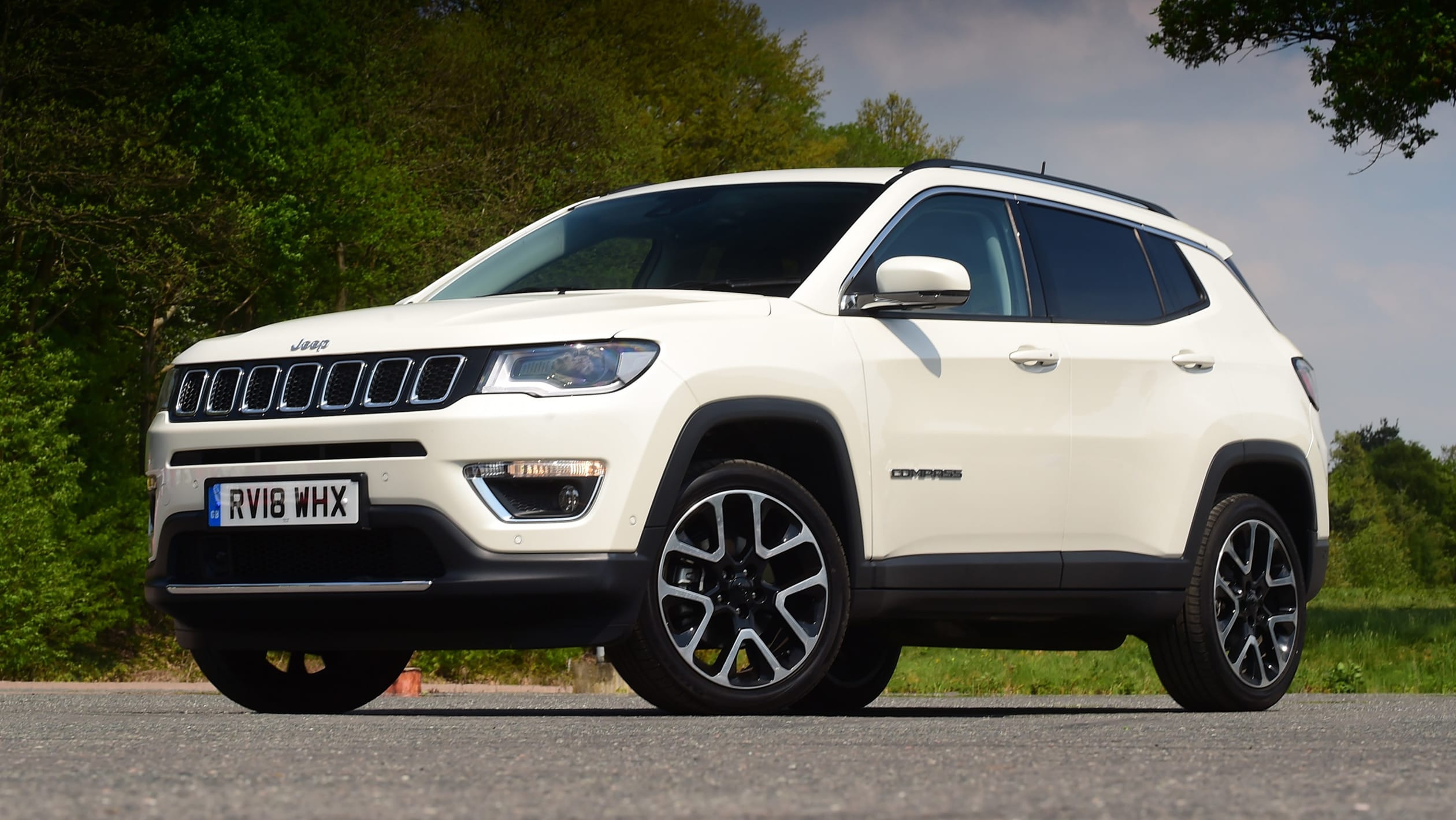 white used jeep compass