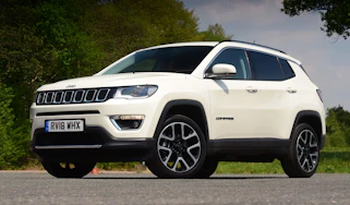 white used jeep compass