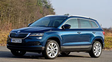 Blue Skoda Karoq