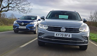 VW Tiguan vs Renault Kadjar - used twin test