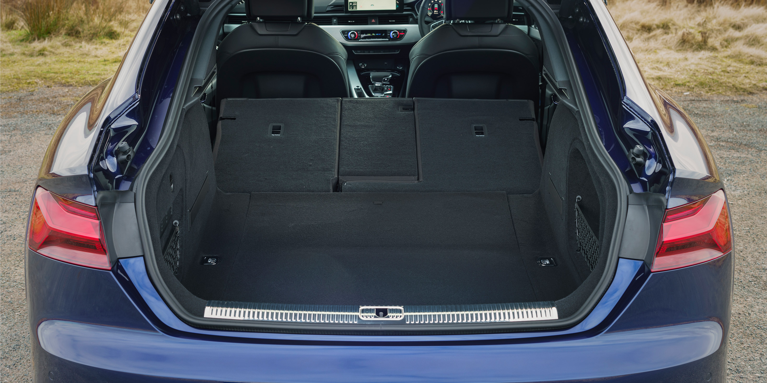 Audi A5 Sportback - boot seats down