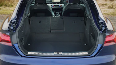 Audi A5 Sportback - boot seats down
