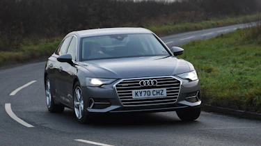 Audi A6 - cornering