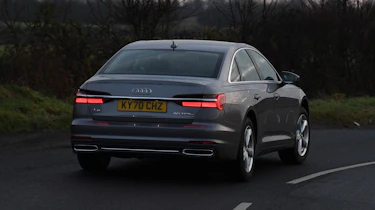 Audi A6 - rear cornering