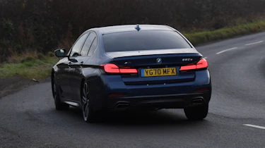 BMW 5 Series - rear cornering