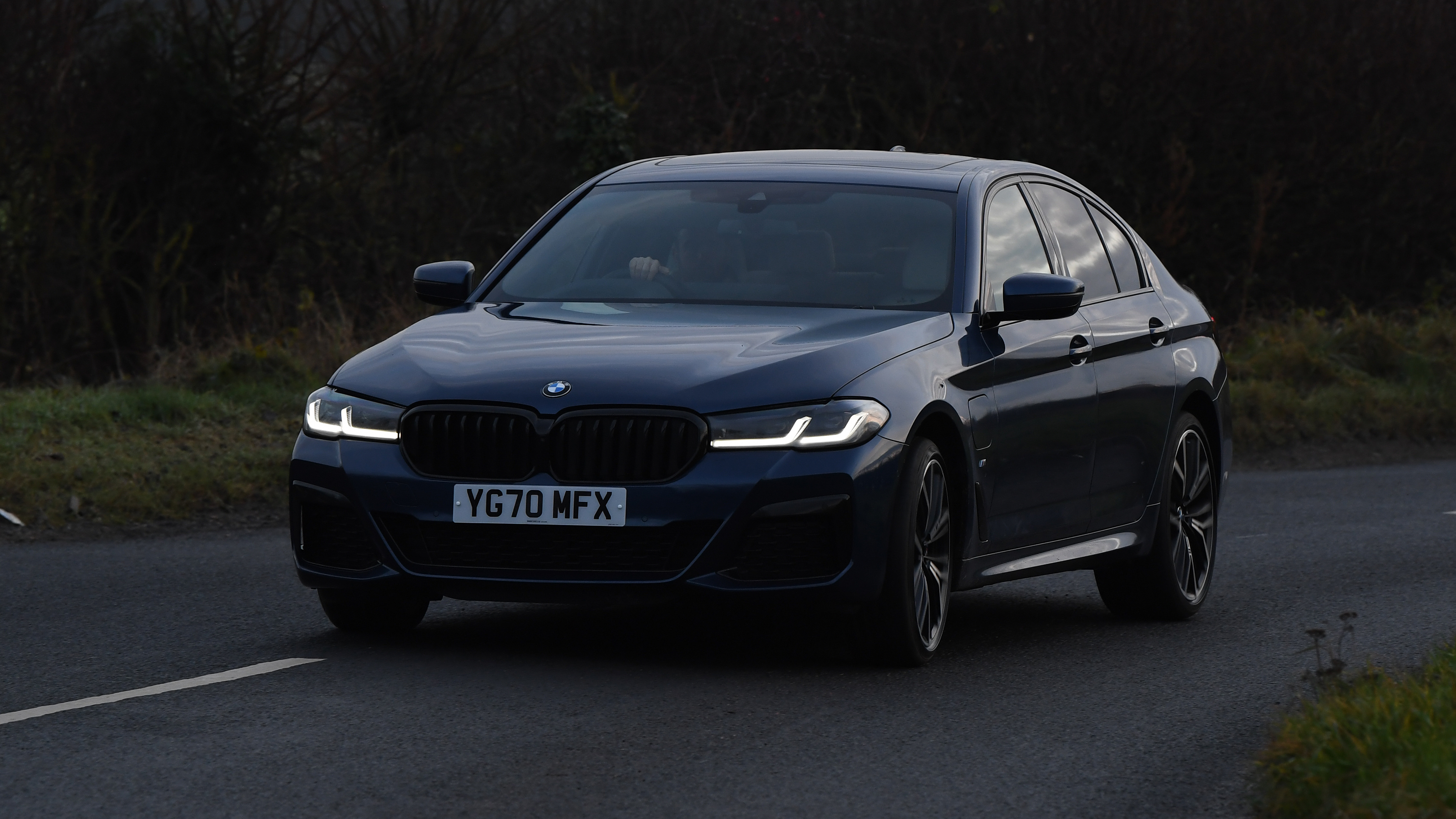 BMW 5 Series - cornering