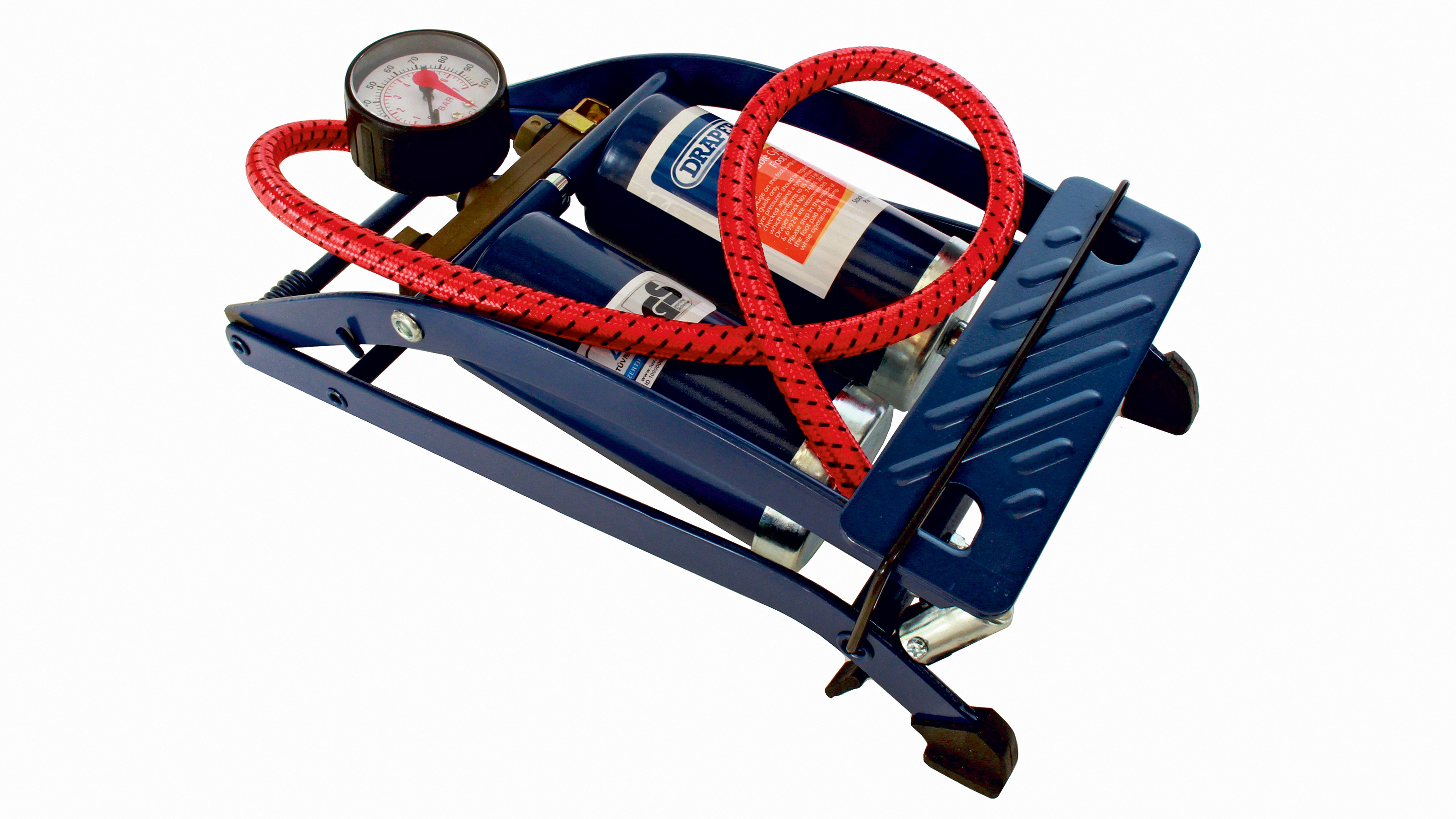 Draper Double Cylinder Foot Pump 25996 