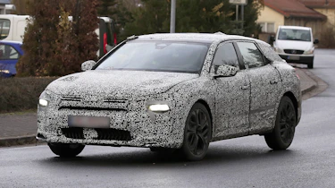 Citroen C5 electric car spy shots