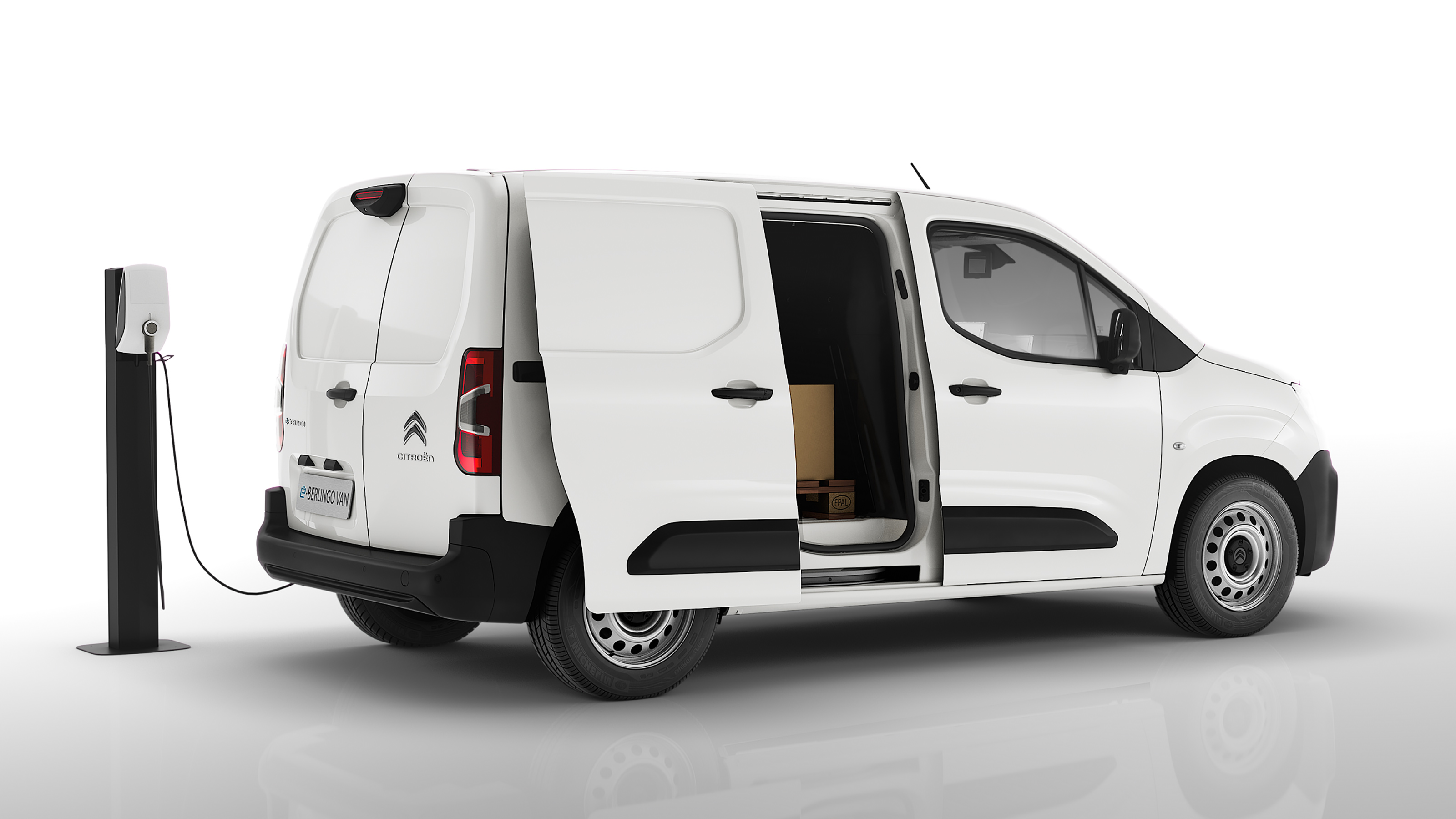 Citroen e-Berlingo - open door