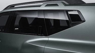 Dacia Bigster - window
