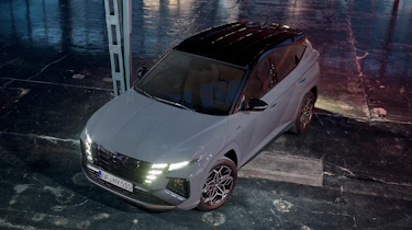 Hyundai Tuscon N Line - above