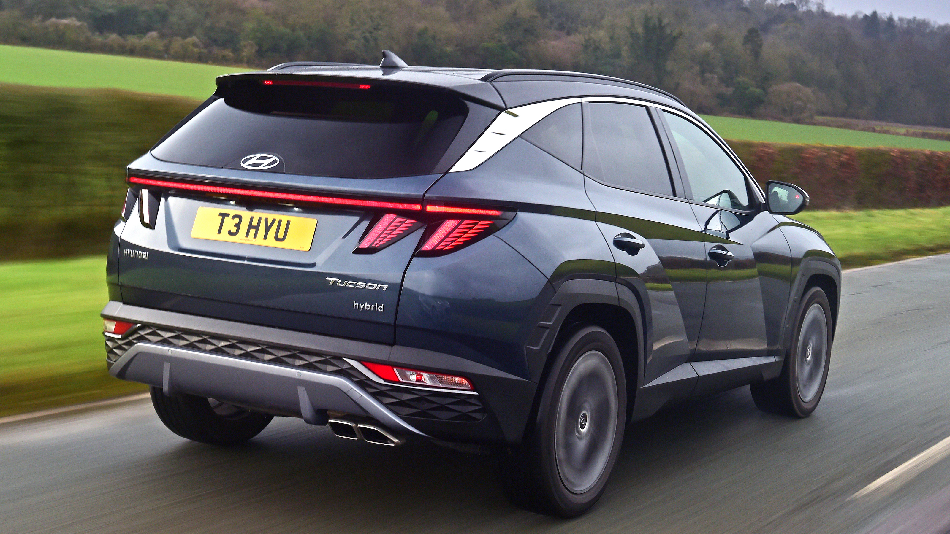 Hyundai Tucson - rear tracking