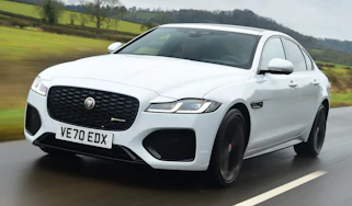 Jaguar XF facelift - front
