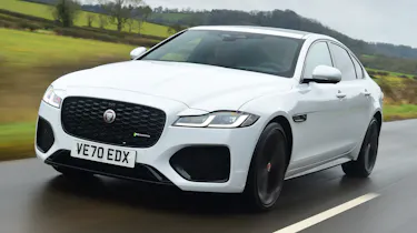 Jaguar XF facelift - front
