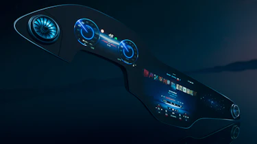 Mercedes EQS Hyperscreen