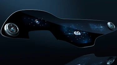 Mercedes EQS Hyperscreen infotainment - overview