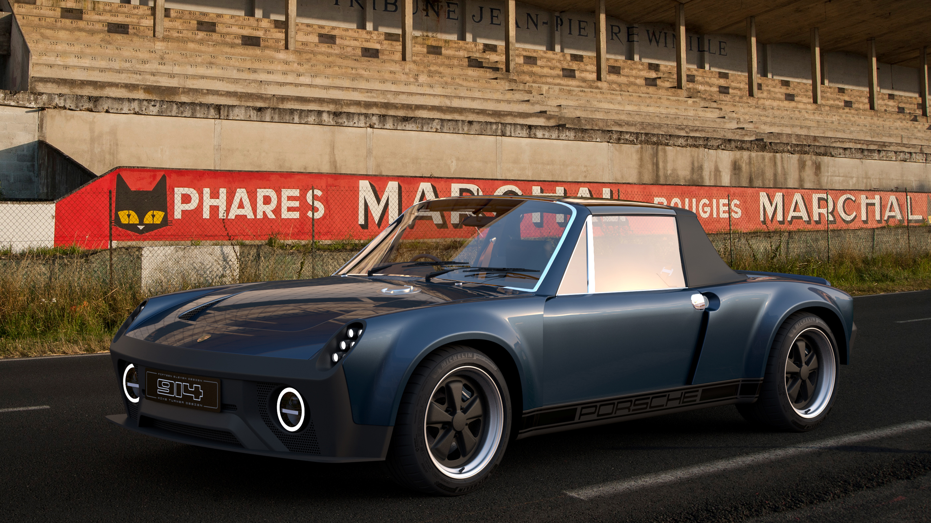 Porsche 914 reimagined - front