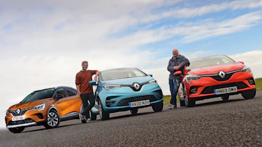Renault Clio Long termer - group