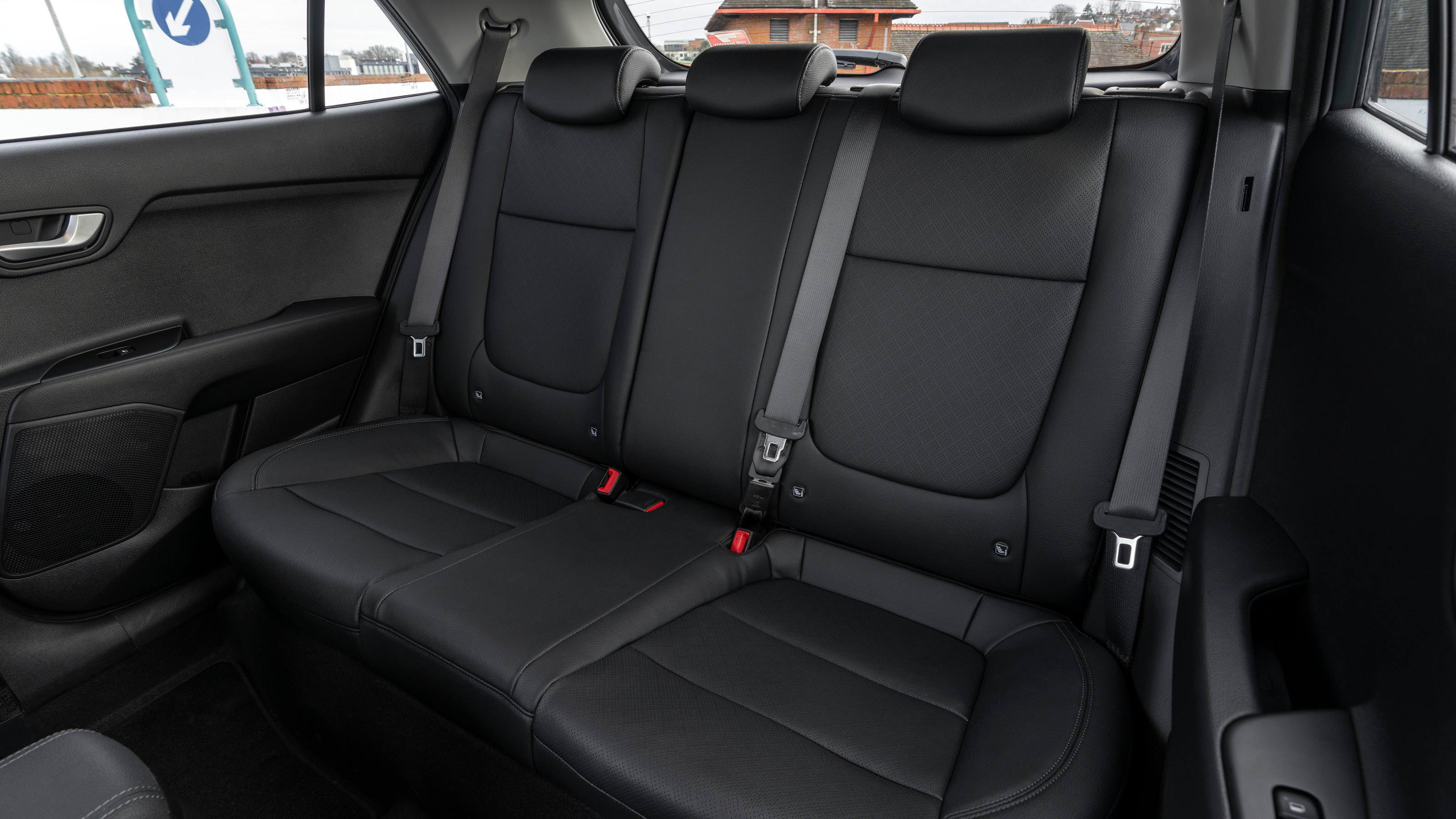 Kia Rio rear seats