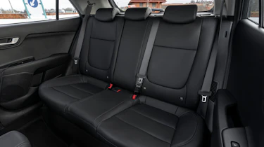 Kia Rio rear seats