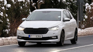 Skoda Fabia - front spy