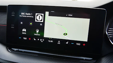 Skoda Octavia vRS diesel - sat-nav