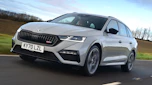 Skoda Octavia vRS diesel - front