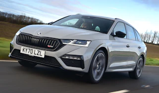 Skoda Octavia vRS diesel - front