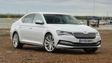 Skoda Superb iV long termer - second report front static