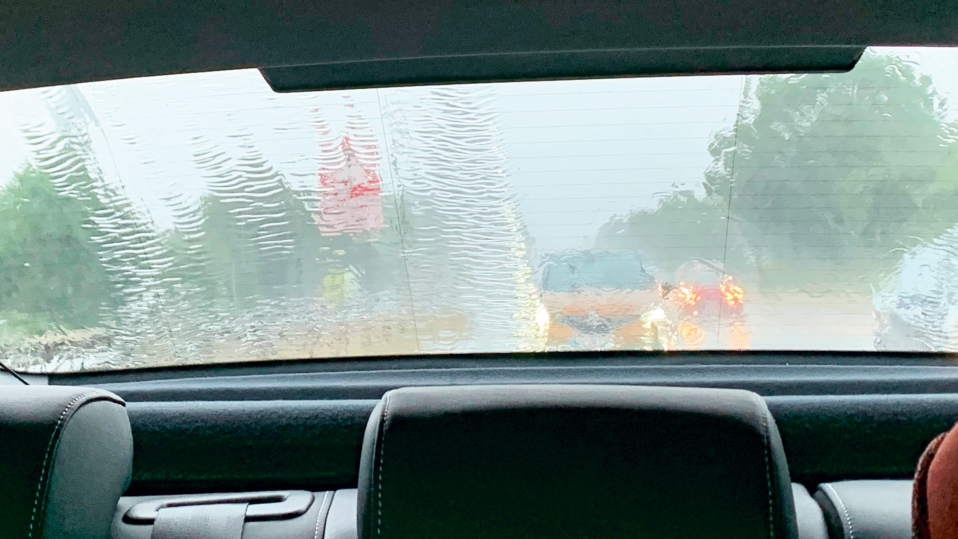Skoda Superb iV long termer - second report rear window