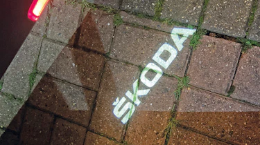 Skoda Superb iV long termer - second report puddle light