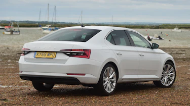 Skoda Superb iV long termer - second report rear static